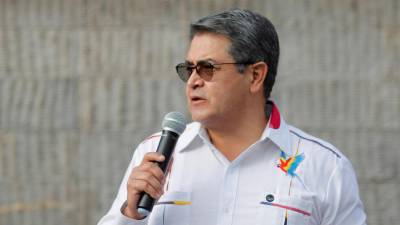 Juan Orlando Hernández, expresidente de Honduras (2014-2022).