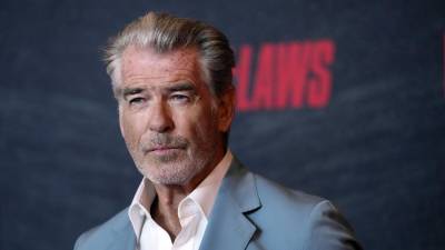 El actor irlandés Pierce Brosnan.