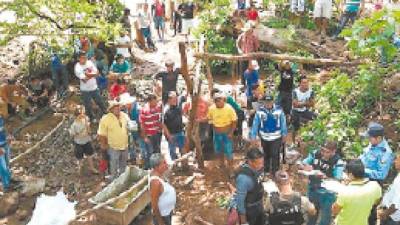 En este lugar murieron dos jóvenes.