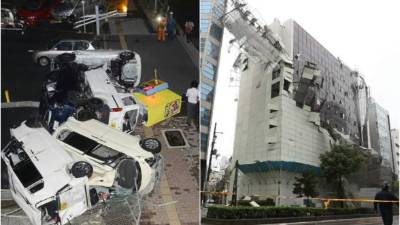 El tifón Jebi, el más poderoso en llegar a Japón en 25 años, provocó desastres en la infraestructura y cobró la vida de al menos seis personas y dejó más de 100 heridas.