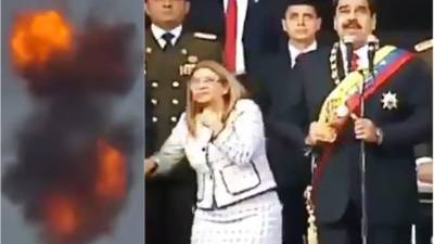 Maduro denunció un 'intento de magnicidio' en su contra y acusó a Colombia y EEUU.