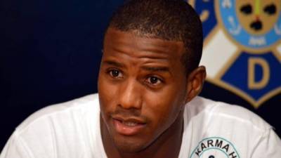 Juan Carlos García, en su presentación con el Tenerife, días atrás.