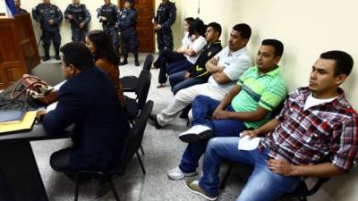 Los acusados están recluidos en Tegucigalpa y están a la espera de la resolución definitiva.