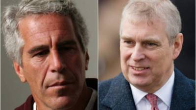 Jeffrey Epstein y el príncipe Andrés de Inglaterra, hijo de la reina Isabel II.