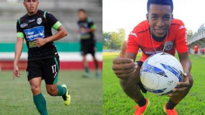 Wilmer Fuentes y John Suazo han venido desde las reservas con el equipo sampedrano.
