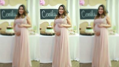 Marjorie Leiva tendrá su tercer bebé.