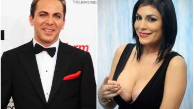 Cristian Castro y Evelyn Vela