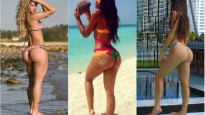 Hafii Amira, Yovanna Ventura y Jen Selter.