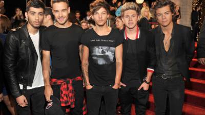 Los integrantes de One Direction