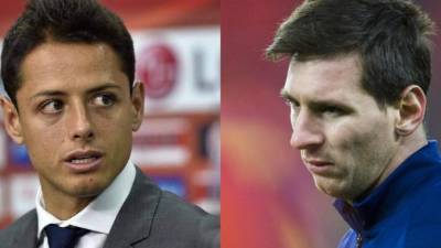 Javier Hernández le ha deseado una pronta recuperación a Lionel Messi.