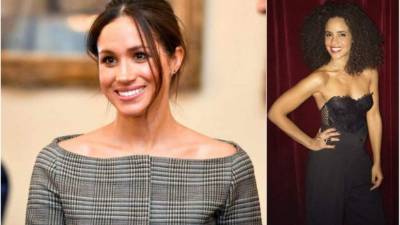 La actriz jamaicana-americana guarda un impresionante parecido con la futura esposa del nieto de Isabel II.