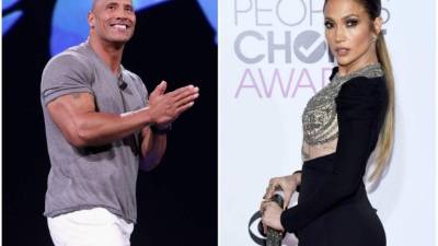 Dwayne Johnson y Jennifer López