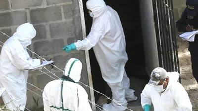 Las autoridades reconocieron los cadáveres putrefactos en la aldea Villa Vieja.