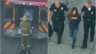 Jersey City Police gather at the scene of the December 10, 2019 shooting at a Jewish Deli on December 11, 2019 in Jersey City, New Jersey. - The shooters who unleashed a deadly firefight in Jersey City deliberately targeted a kosher grocery, the city's mayor said December 11, 2019, suggesting that it was an anti-Semitic attack.'Last night after extensive review of our CCTV system it has now become clear from the cameras that these two individuals targeted the Kosher grocery,' wrote Jersey City Mayor Steven Fulop on Twitter. (Photo by Bryan R. Smith / AFP)