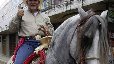 José Eduardo Gauggel Rivas era un apasionado jinete.