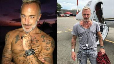 El millonario italiano Gianluca Vacchi provocó furor en las redes al posar en bikini.