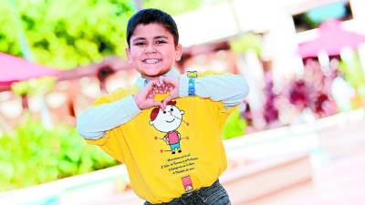 El pequeño Jonathan de ocho años murió de un paro respiratorio. Él siempre tenía una sonrisa.