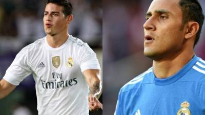 James Rodríguez y Keylor Navas se lucieron en el juego ante Betis.