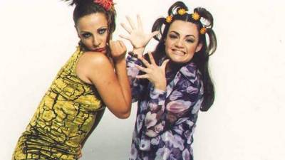 Las actrices Consuelo Duval y Lorena de la Garza.