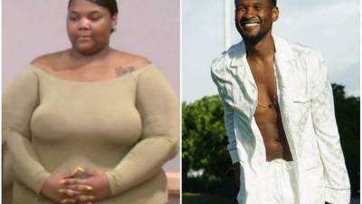 Quantasia Sharpton y Usher