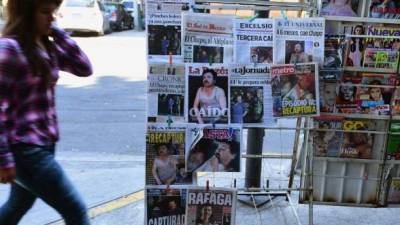 La captura de 'El Chapo' acaparó los titulares de la prensa mexicana y mundial.