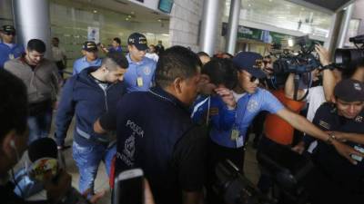 Los sirios permanecen desde el miércoles en una posta de la Dirección Policial de Investigación (DPI) de Tegucigalpa.