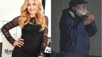 Madonna y su hermano.
