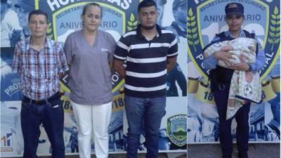 Los detenidos son Christian José Guevara Ortiz, Andrés Acosta Urrutia y Lesly Geraldina Gómez Reyes.