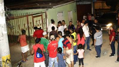 Agentes de la Policía Nacional llegaron a custodiar.