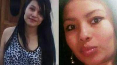 Bessy Lorena Flores (20-25 años) y Maryori Euceda (20 años).