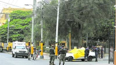 En este carro se conducía la víctima cuando fue atacada.