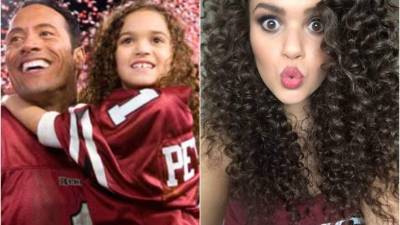 La pequeña protagonista de 'The Game Plan' o 'Entrenando a papá' como fue llamada en español se ha convertido en una chica bella y sensual pero conserva el mismo rostro.