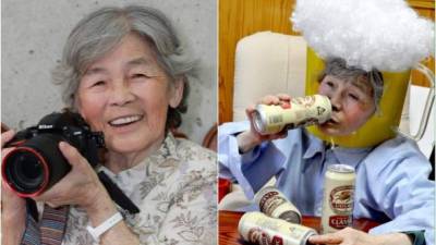 Kimiko descubrió la fotografía cuando comenzó a tomar clases a los 72 años. Foto: Kimiko Nishimoto Facebook y Twitter.