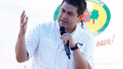 El presidente Juan Orlando Hernández defendió la iniciativa que sigue socializando en varias regiones del país.