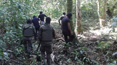 Agentes de la Atic y DNIC mantienen una búsqueda en los sectores montañosos cercanos al Curla.
