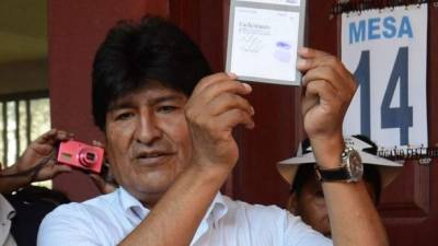 Evo Morales asegura la presidencia de Bolivia hasta 2020.