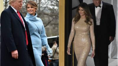 Melania Trump ha lucido impecable en los actos previos a la toma de posesión presidencial.