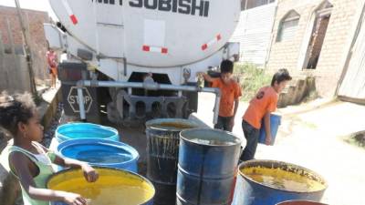 Las cisternas de agua se han hecho populares.
