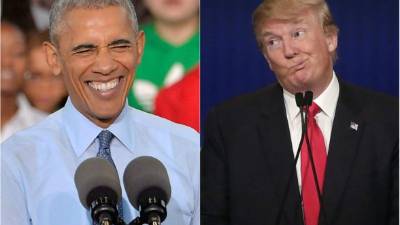 Obama se burló de Trump por sus denuncias de supuesto fraude electoral.