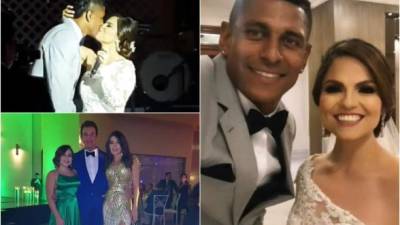 El delantero hondureño Carlo Costly y Karen Torres se dieron el sí ante los ojos de Dios en una espectacular boda la noche del sábado. Invitados a la ceremonia y fiesta compartieron momentos de la boda del famoso futbolista hondureño y su amada.