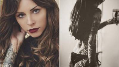 Candelaria Tinelli, hija de Marcelo Tinelli, es una joven empresaria de la moda y una fanática de los tatajues.