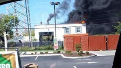 El crematorio se incineró cuando el cuerpo tomó gran calor.