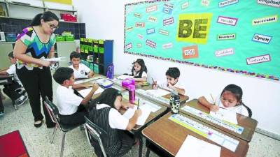 Informe detalla que en Tegucigalpa centros imparten la enseñanza con el inglés como lengua materna a unos 13 mil niños.