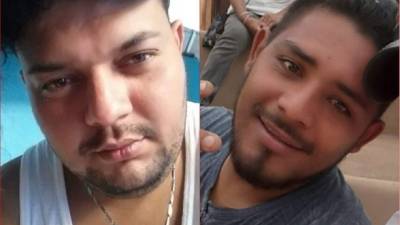 Los victimados fueron identificados como César Zavala (de 28 años) y José René Vásquez Aguilar (de 26).