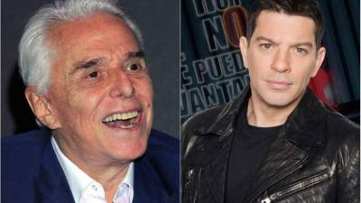 Enrique Guzmán y Yahir. Fotos/Redes