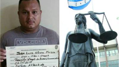 Raduan Osmar Zamora Valerio, detenido en Honduras con el nombre de José Luis Oliva Mesa.