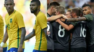 Brasileños y alemanes son los mejores selecciones de la justa olímpica.