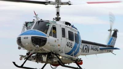 Los helicópteros serán de tipo Bell. Foto de referencia.