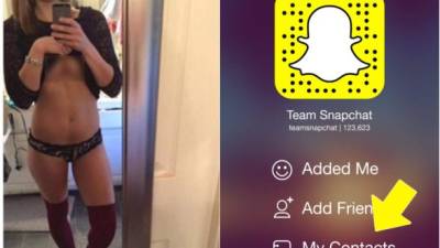 El novio de la mujer creó un perfil en Snapchat para descubrirla engañándolo.