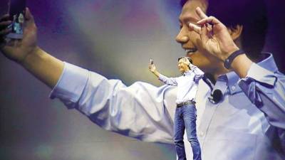 Lei Jun, el fundador y presidente ejecutivo de la firma china de telefonía móvil Xiaomi.
